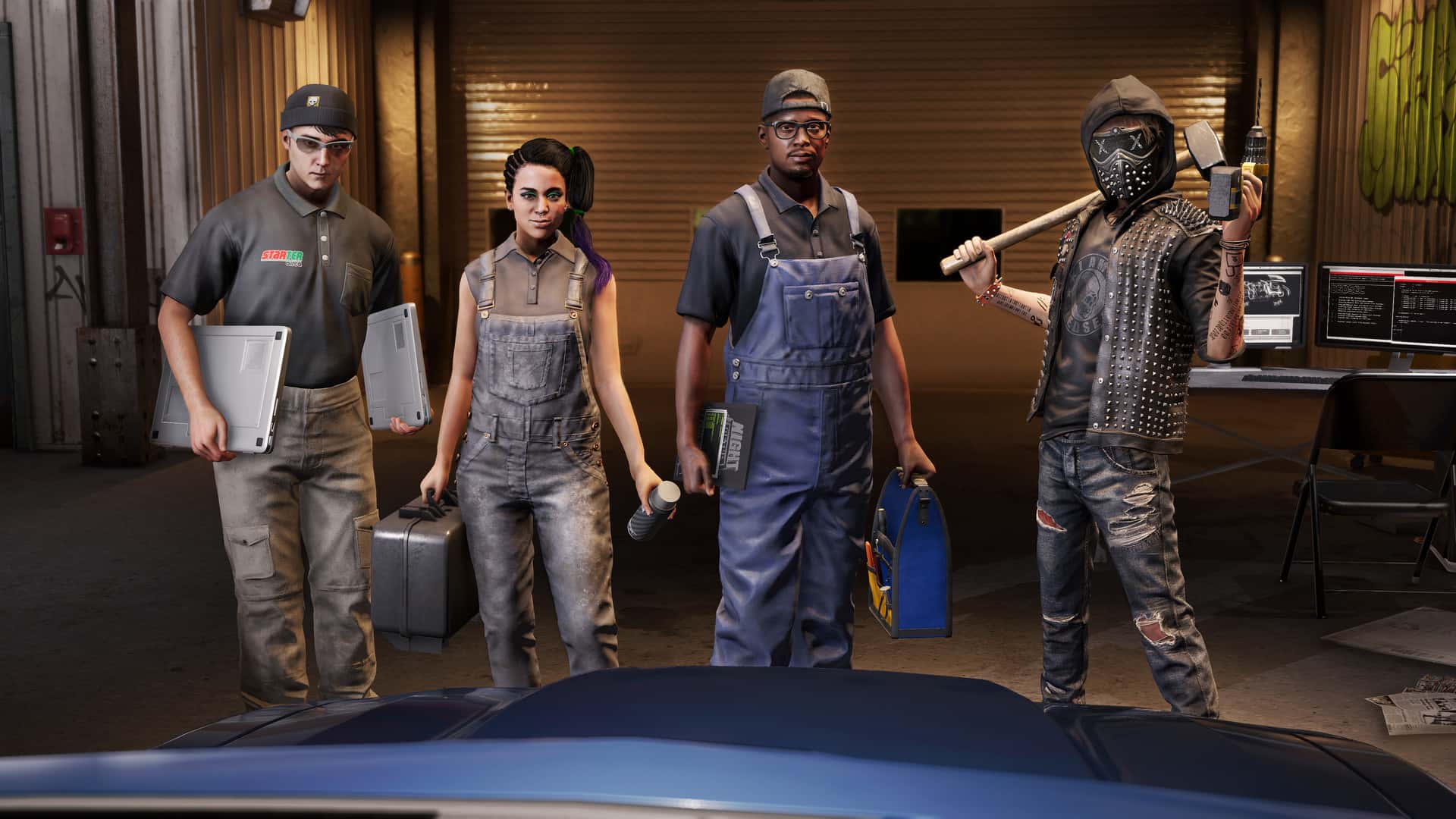 看门狗2 Watch Dogs2 中文版全息投影